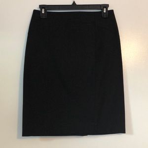 Black pencil skirt